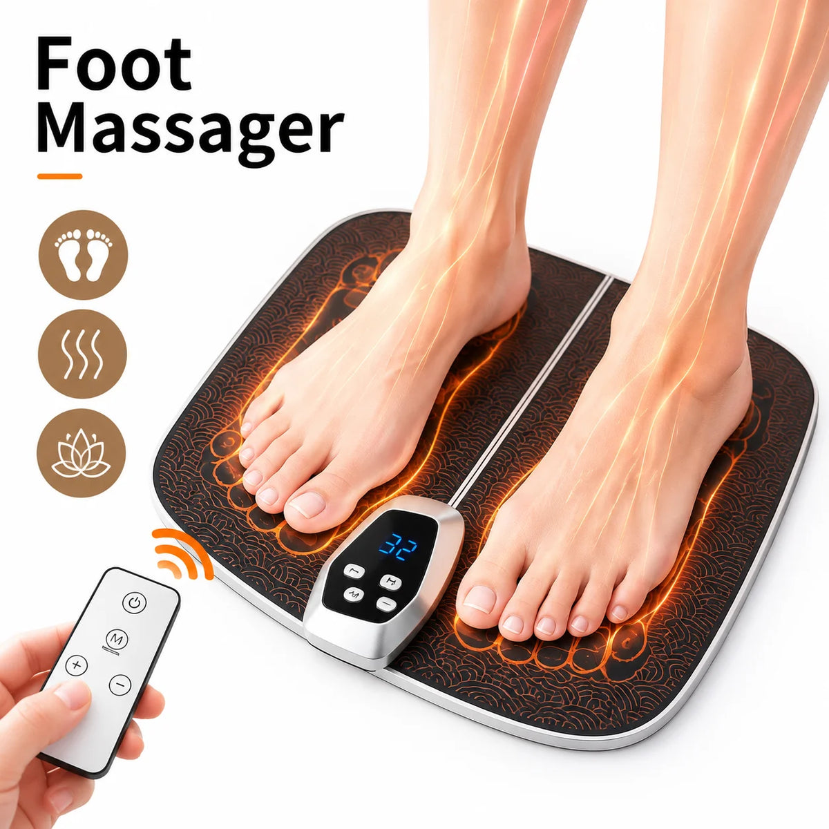 NerveRevive EMS Foot Massager Pad - Main Product Shot